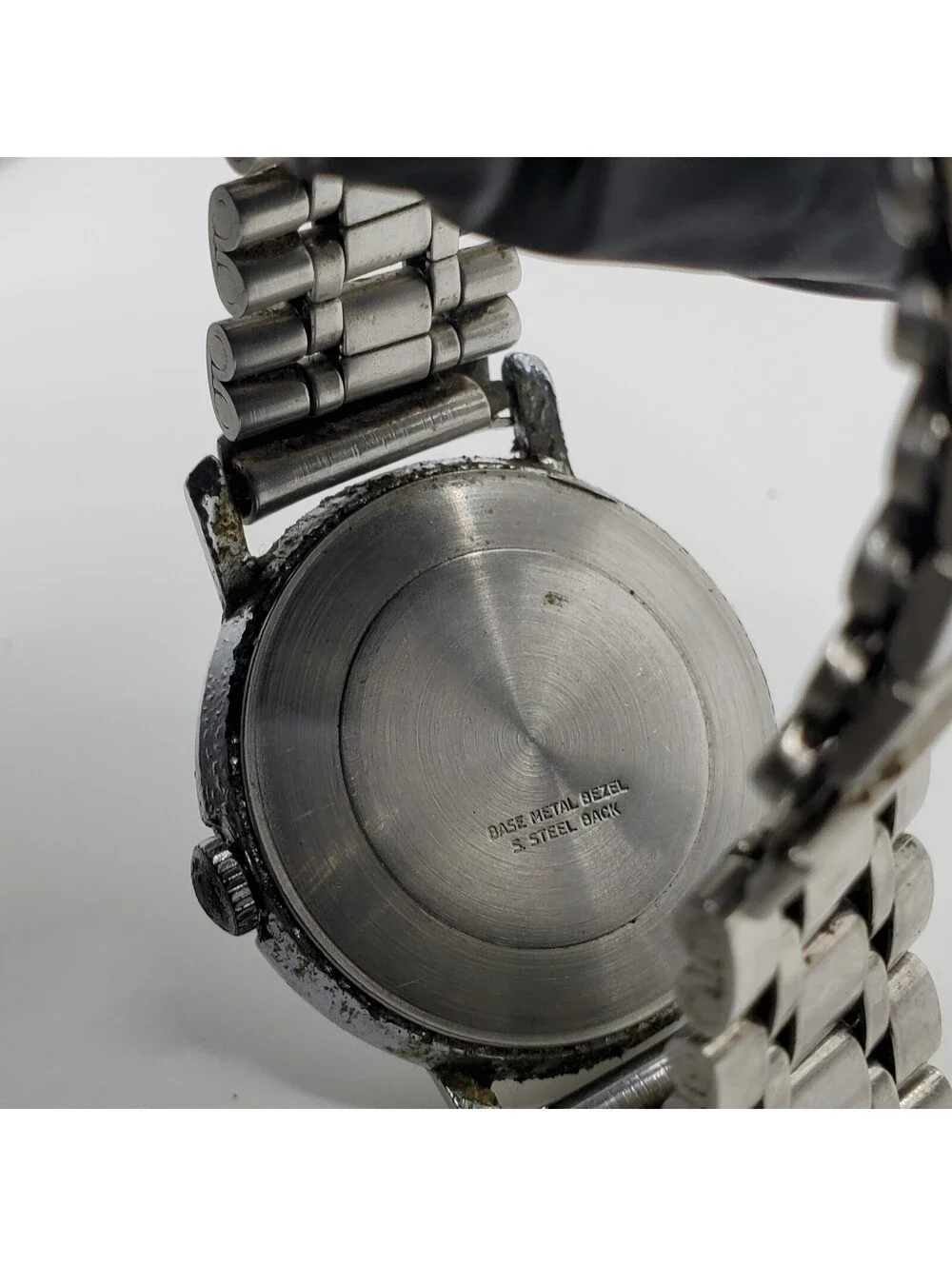 Vintage Timex Mercury Mechanical Watch 33mm For Parts Or Repair